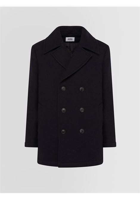 PEACOAT IN PANNO LANA ALPHA STUDIO | CAPPOTTI | AU-3492N1001